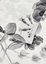 细节 - 点击放大 - ALEXANDER MCQUEEN - 拼色花卉图案围巾