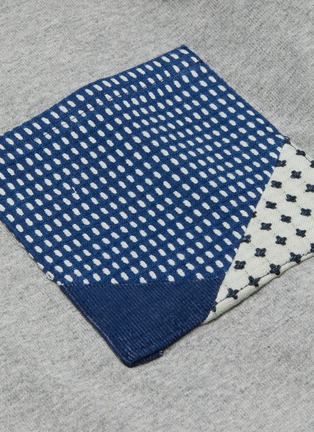  - FDMTL - Origami几何图案拼贴口袋纯棉T恤