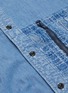  - FDMTL - 3YR Wash拉链拼接设计几何刺绣纯棉衬衫
