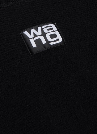  - T BY ALEXANDER WANG - logo拼贴高领针织T恤