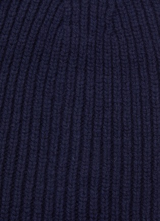 细节 - 点击放大 - ACNE STUDIOS - 表情徽章羊毛针织帽