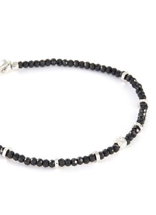细节 - 点击放大 - TATEOSSIAN - Spinel silver disc bead bracelet