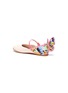 细节 - 点击放大 - SOPHIA WEBSTER - CHIARA儿童款拼接立体蝴蝶翅膀真皮玛丽珍鞋