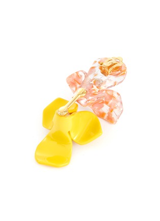 细节 - 点击放大 - LELE SADOUGHI - TRILLIUM BOUQUET仿水晶点缀花卉造型夹耳耳环