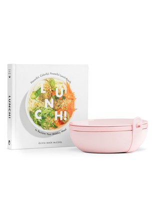 首图 –点击放大 - W&P DESIGN - LUNCH!食谱及陶瓷连盖碗套装－粉色