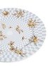 细节 –点击放大 - FORNASETTI - COROMANDEL拼色格纹花卉图案瓷盘（30cm）
