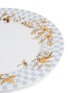 细节 –点击放大 - FORNASETTI - COROMANDEL拼色格纹花卉图案瓷盘（25cm）