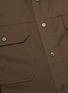  - NEIL BARRETT - 拼接设计翻盖口袋纯棉府绸衬衫