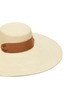 细节 - 点击放大 - SENSI STUDIO - 拼色帽带编织宽檐帽