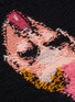  - DOUBLET - 抽象人物图案标志提花针织衫