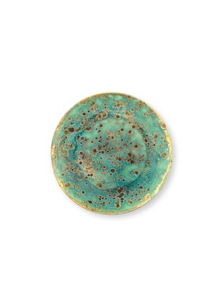 首图 –点击放大 - CORALLA MAIURI - Michelangelo陶瓷甜品盘－绿色