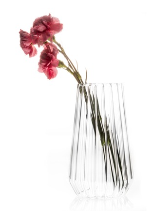 细节 –点击放大 - FFERRONE - STELLA大号几何造型玻璃花瓶