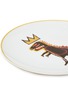 细节 –点击放大 - LIGNE BLANCHE - Gold Dragon陶瓷盘（21cm）
