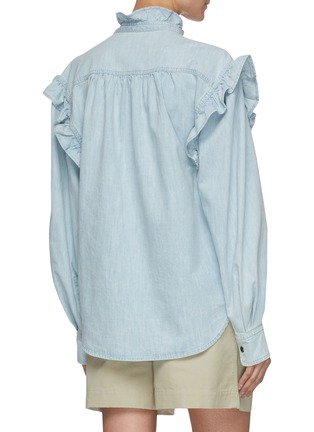 背面 - 点击放大 - ISABEL MARANT ÉTOILE - 褶裥纯棉衬衫