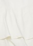 细节 - 点击放大 - ALICE + OLIVIA - PALMIRA层叠褶裥混亚麻无袖连衣裙