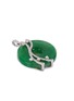 细节 - 点击放大 - SAMUEL KUNG - Diamond jade 18k white gold disc pendant