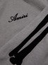  - AMIRI - 拼色logo骨头图案纯棉针织衫