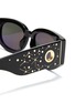 细节 - 点击放大 - LINDA FARROW - DEBBIE D形镜框几何图案板材太阳眼镜