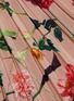 细节 - 点击放大 - VALENTINO GARAVANI - 花卉图案百褶绉绸半裙