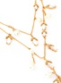 细节 - 点击放大 - OSCAR DE LA RENTA - 珍珠母贝及仿水晶点缀双层镀金金属吊坠项链