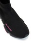 细节 - 点击放大 - BALENCIAGA - SPEED拼色鞋底袜靴式针织运动鞋