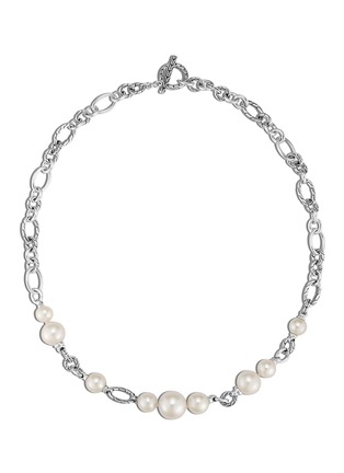 首图 - 点击放大 - JOHN HARDY - 'Classic Chain' freshwater pearl sterling silver necklace