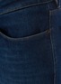 细节 - 点击放大 - ACNE STUDIOS - 品牌名称拼贴水洗棉质牛仔裤
