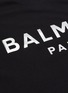  - BALMAIN - logo钮扣纯棉长袖T恤