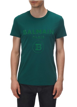 首图 - 点击放大 - BALMAIN - 品牌名称B logo纯棉T恤