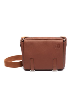 首图 - 点击放大 - LOEWE - logo搭带粒面真皮邮差包