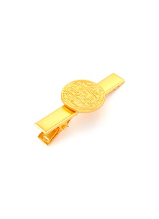 细节 - 点击放大 - KENNETH JAY LANE - 硬币造型镀金金属发夹