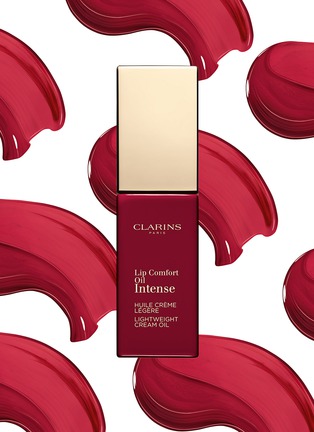 Detail View - 点击放大 - CLARINS - Lip Comfort Oil Intense – 08 Intense Burgundy