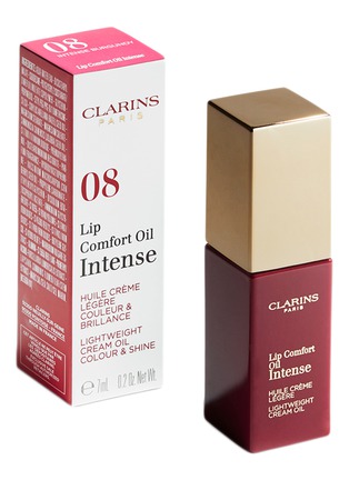 Front View - 点击放大 - CLARINS - Lip Comfort Oil Intense – 08 Intense Burgundy