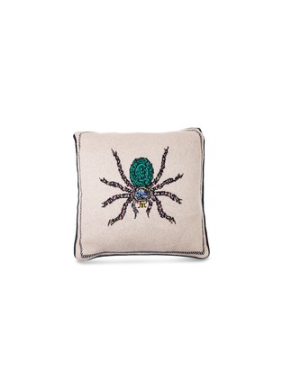 首图 –点击放大 - SAVED - SPIDER蜘蛛图案羊绒抱枕