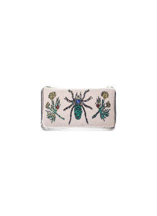 首图 –点击放大 - SAVED - SPIDER LUMBAR蜘蛛与花图案羊绒枕头
