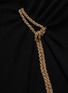  - CHLOÉ - 金属链条点缀短袖羊毛针织衫