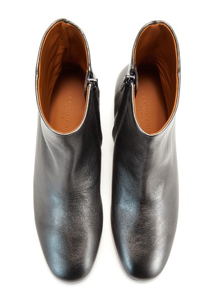 'Paige4' metallic leather ankle boots展示图