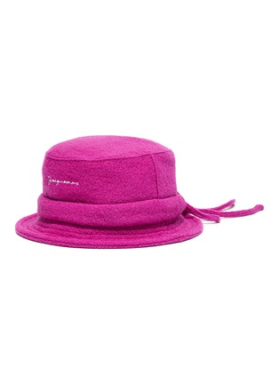 首图 - 点击放大 - JACQUEMUS - Le Bob系带品牌名称渔夫帽