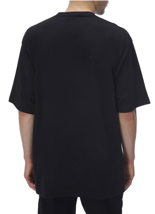 背面 - 点击放大 - BALENCIAGA - GYM WEAR品牌名称纯棉T恤