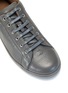 细节 - 点击放大 - GIANVITO ROSSI - 粒面真皮运动鞋
