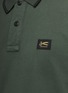 细节 - 点击放大 - DENHAM - Regency品牌名称剪刀徽章混棉polo衫