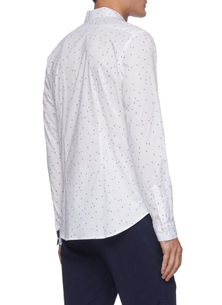 背面 - 点击放大 - PS PAUL SMITH - 拼色花卉图案修身棉质衬衫