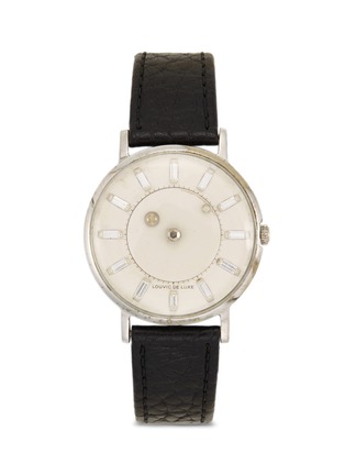 首图 -点击放大 - LANE CRAWFORD VINTAGE WATCHES - Luovic De Luxe Mystery Diamond stainless steel watch