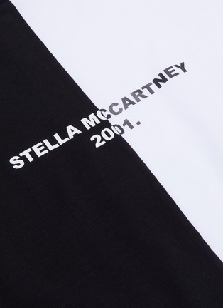  - STELLA MCCARTNEY - 拼色设计logo纯棉T恤