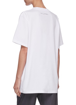 背面 - 点击放大 - STELLA MCCARTNEY - 品牌名称趣味图案纯棉T恤