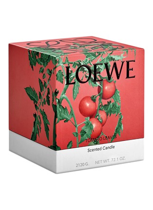 细节 –点击放大 - LOEWE - Tomato Leaves大号香氛蜡烛2120g－红色