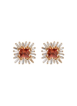 首图 - 点击放大 - SUZANNE KALAN - Diamond sapphire 18k gold earrings