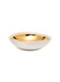 首图 –点击放大 - PETERSHAM NURSERIES - 拼色陶瓷碗－白色及金色（43cm）