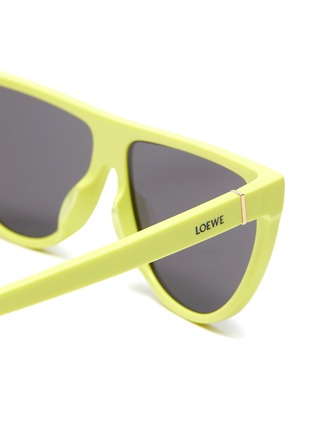 细节 - 点击放大 - LOEWE - D形镜框板材太阳眼镜