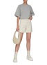 模特儿示范图 - 点击放大 - REMAIN - BERNADETTE纯棉短裤